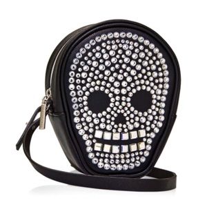 B&BW 2023 Skull Cross Body Bag Rhinestone Crystal